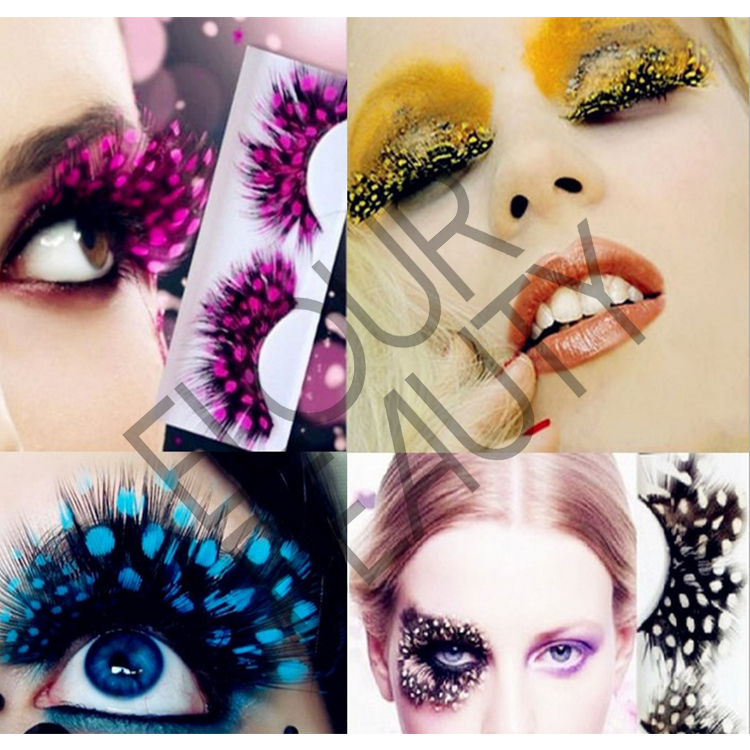 Crazy halloween celebrity false eyelashes wholesale EA69